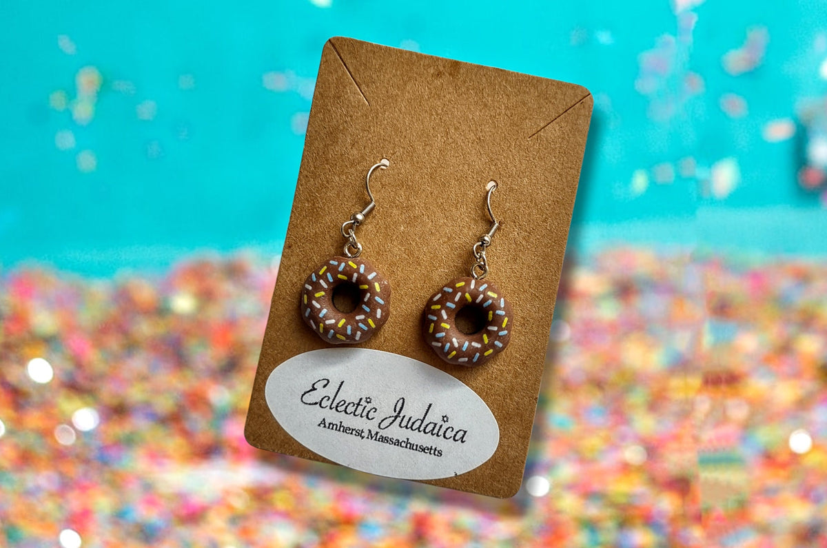 Donut earrings