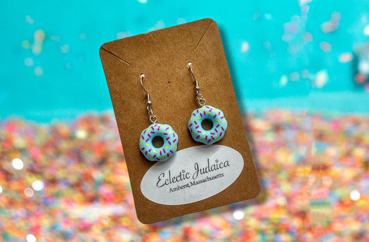 Donut earrings