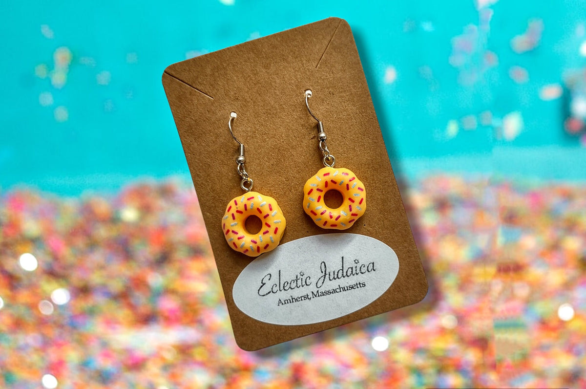 Donut earrings