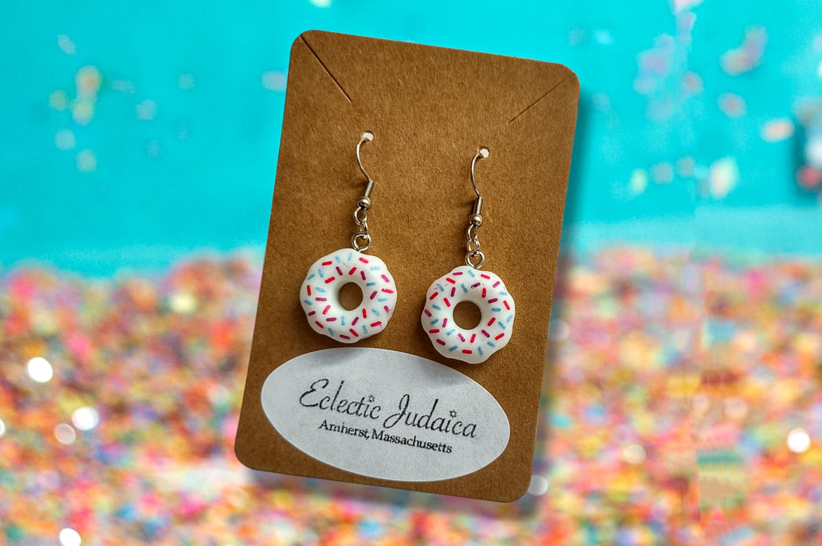 Donut earrings