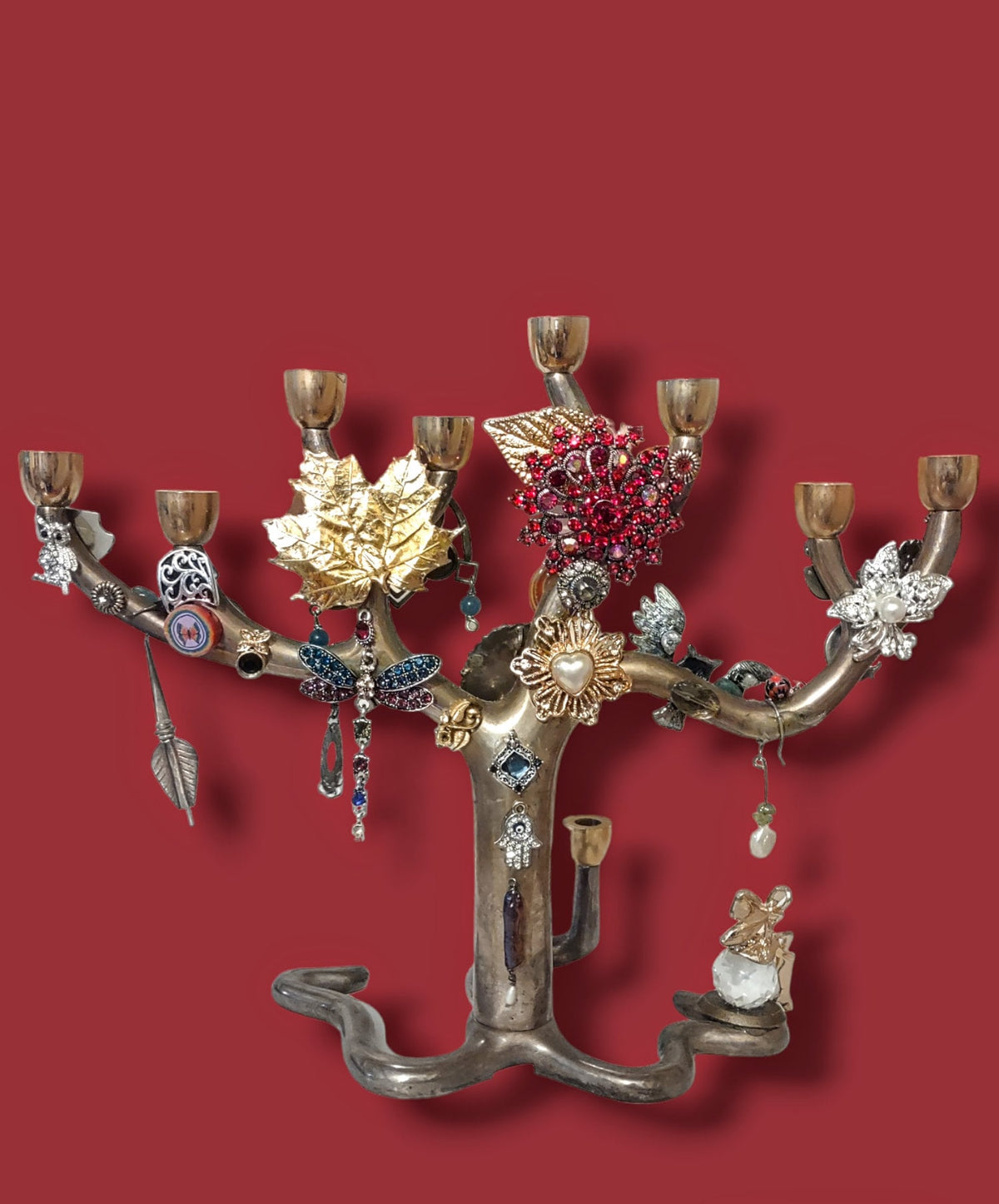 Tree of Treasures Menorah — The Heirloom Collection