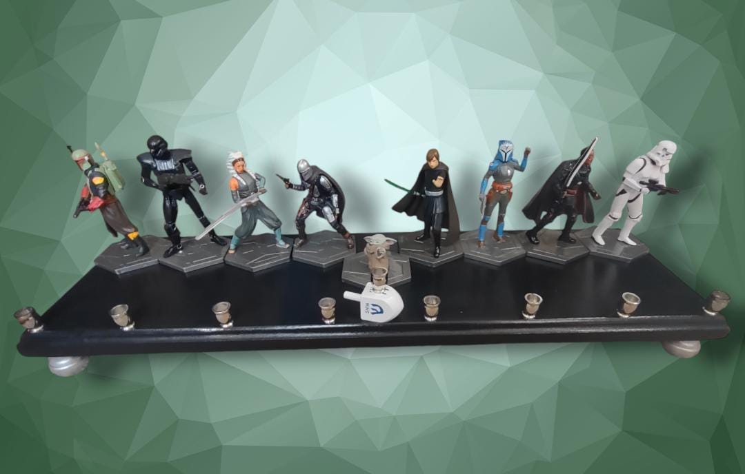 Star Wars Mandalorian Menorah
