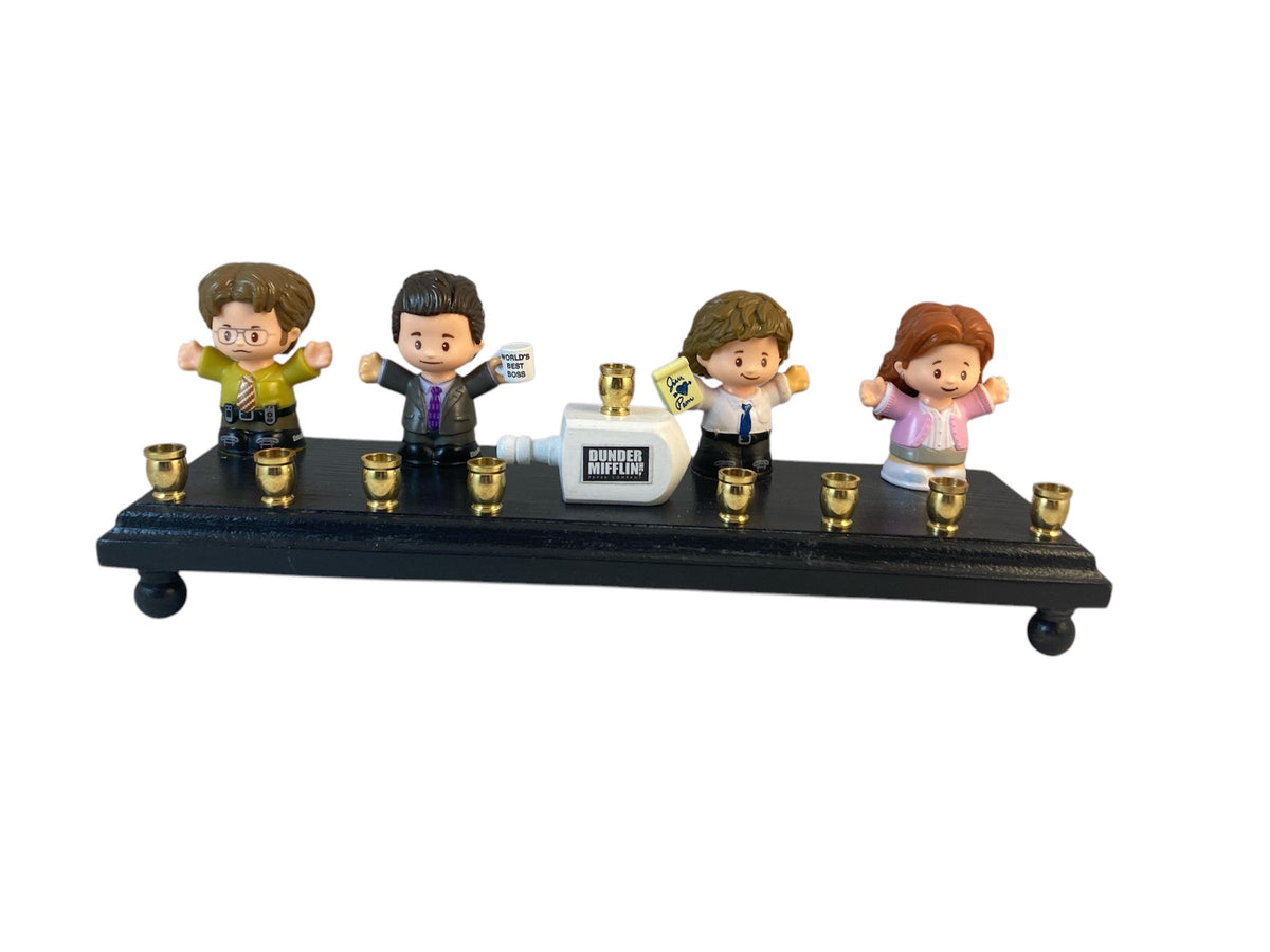 The Office Menorah | One-of-a-Kind Dunder Mifflin Collector Menorah