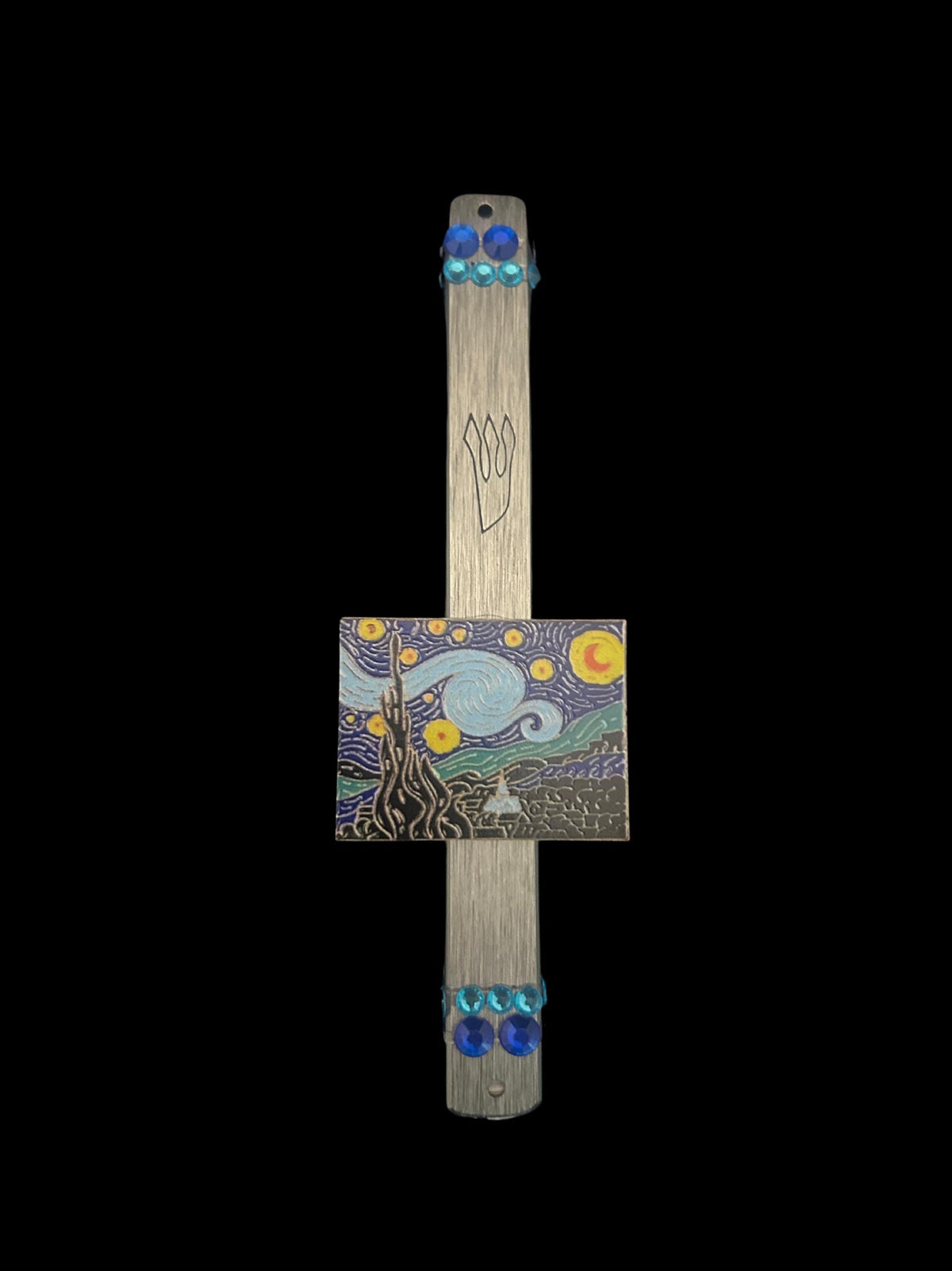 Van Gogh Inspired Mezuzah