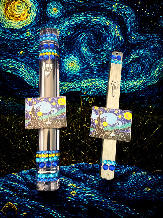 Van Gogh Inspired Mezuzah
