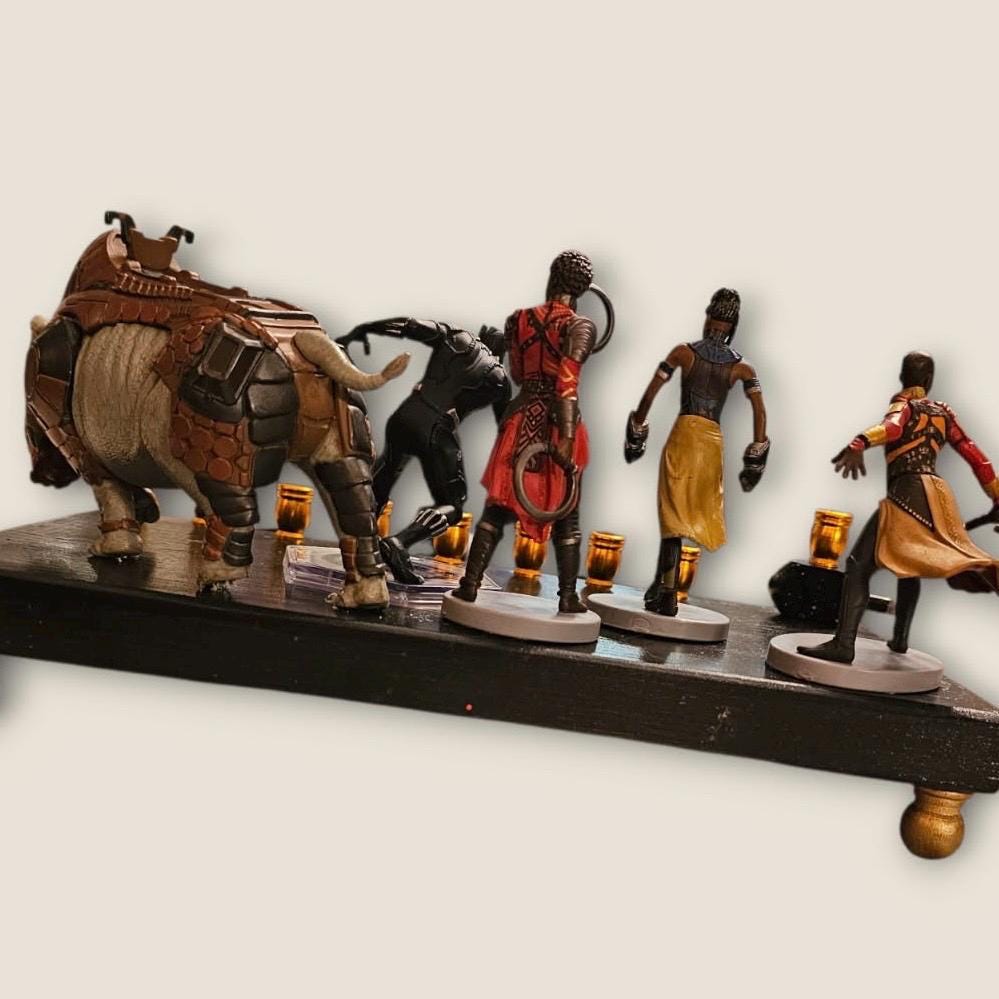 Collector Superhero Black Panther Marvel Menorah