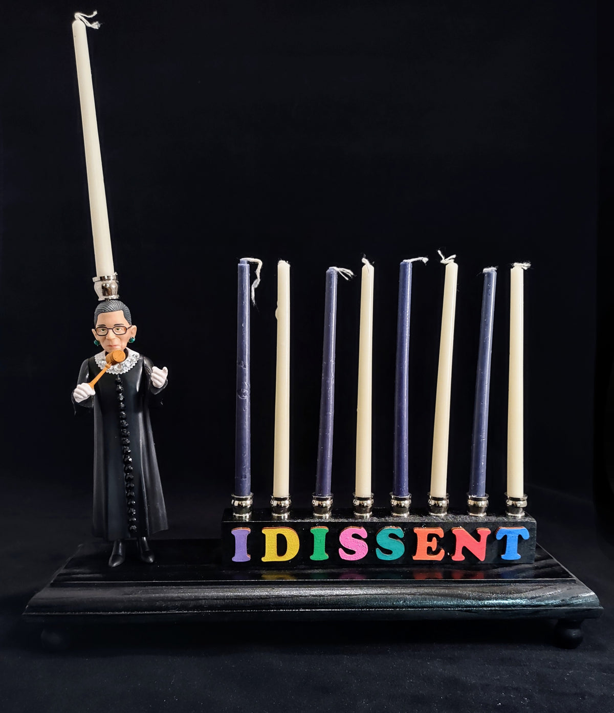 I Dissent RBG Menorah