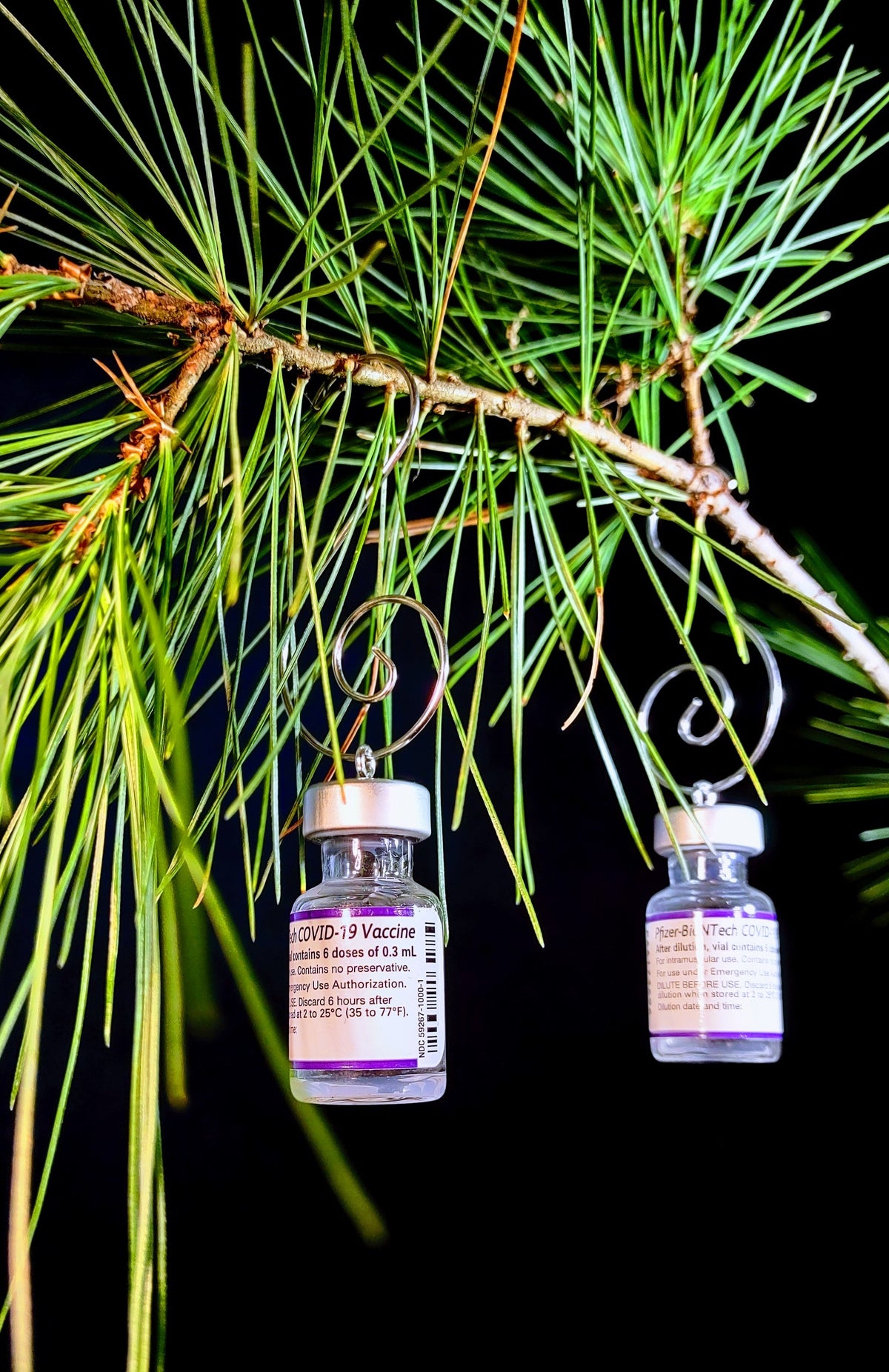 Covid Vaccine Ornament