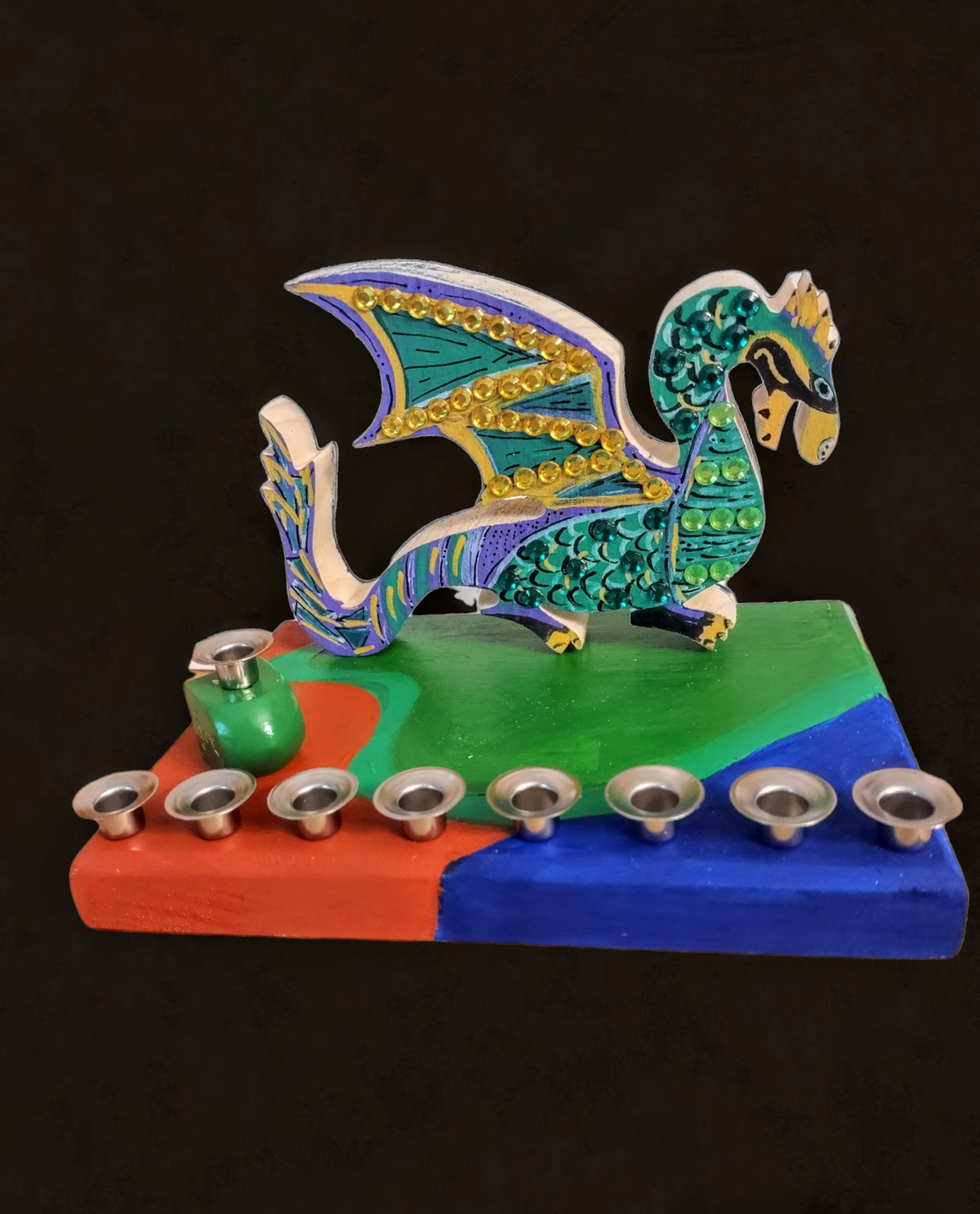 Make Your Own Dragon Menorah Kit!
