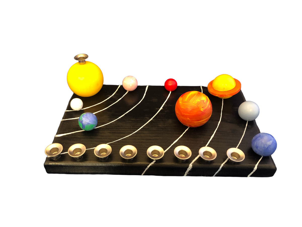 Make your own Solar System Menorah Kit