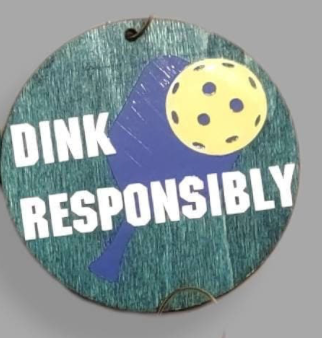 Pickleball Ornament