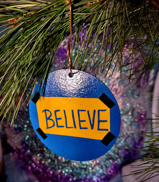 Believe Ornament