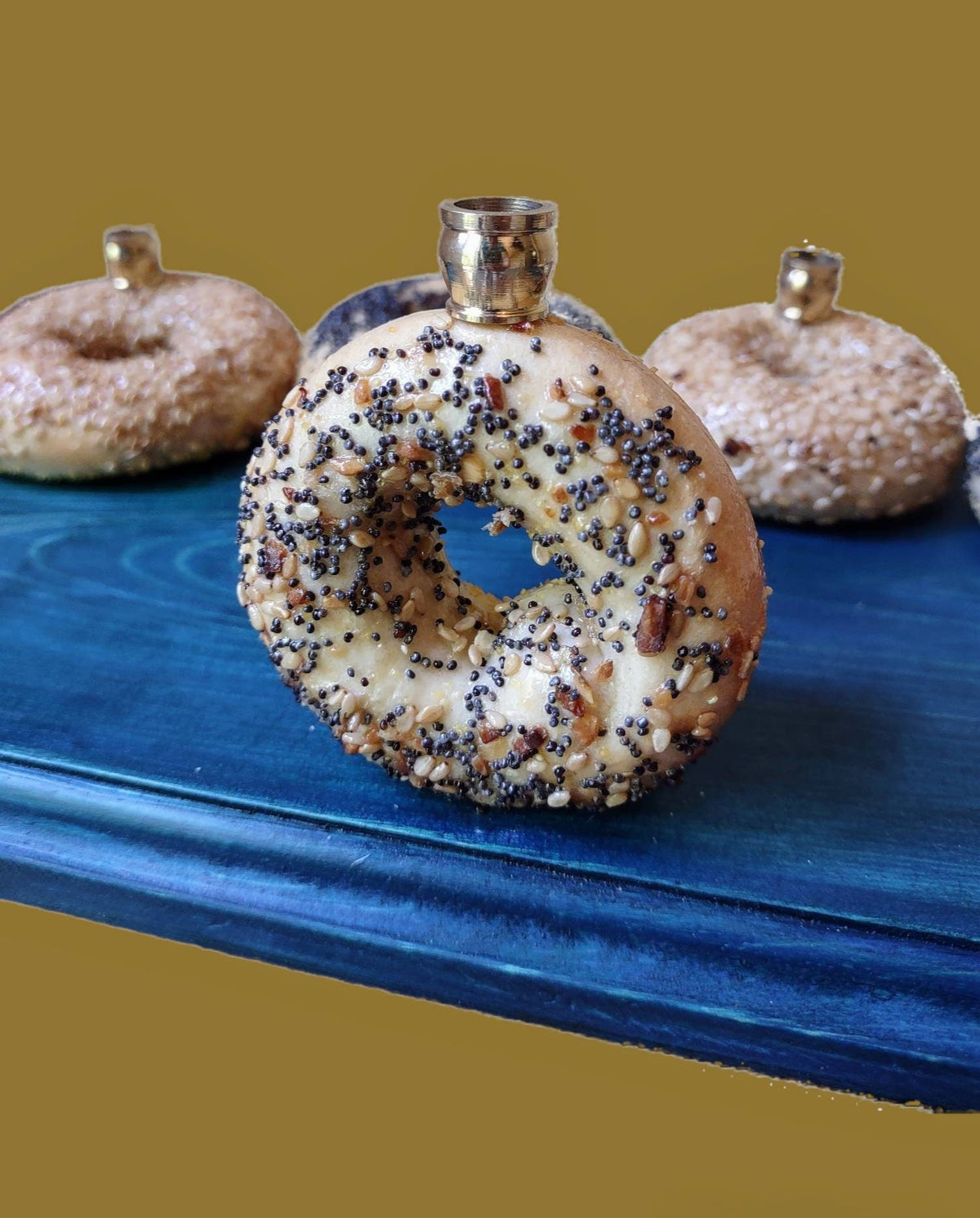 Bagel Lover's Menorah