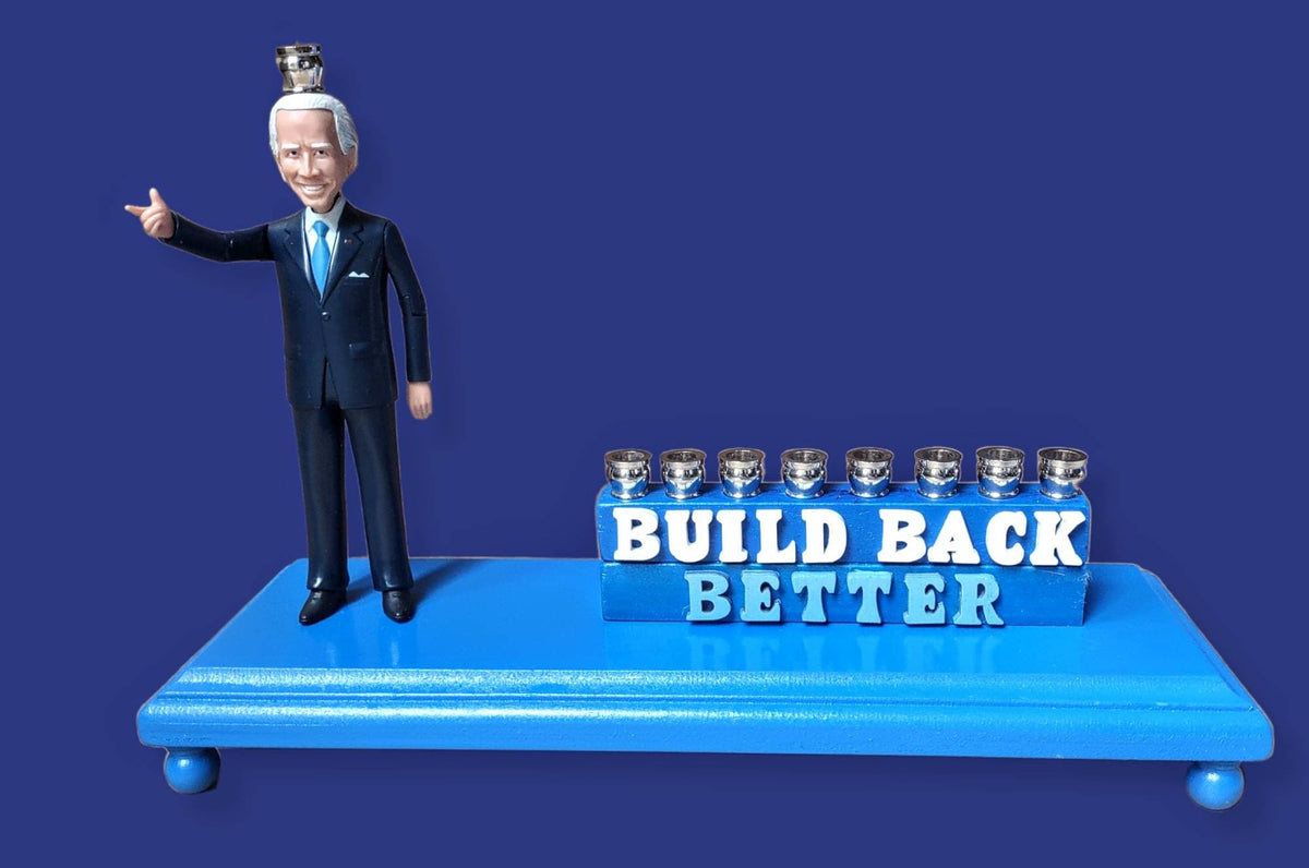 Retired Joe Biden “Build Back Better-orah” Menorah — Final 2