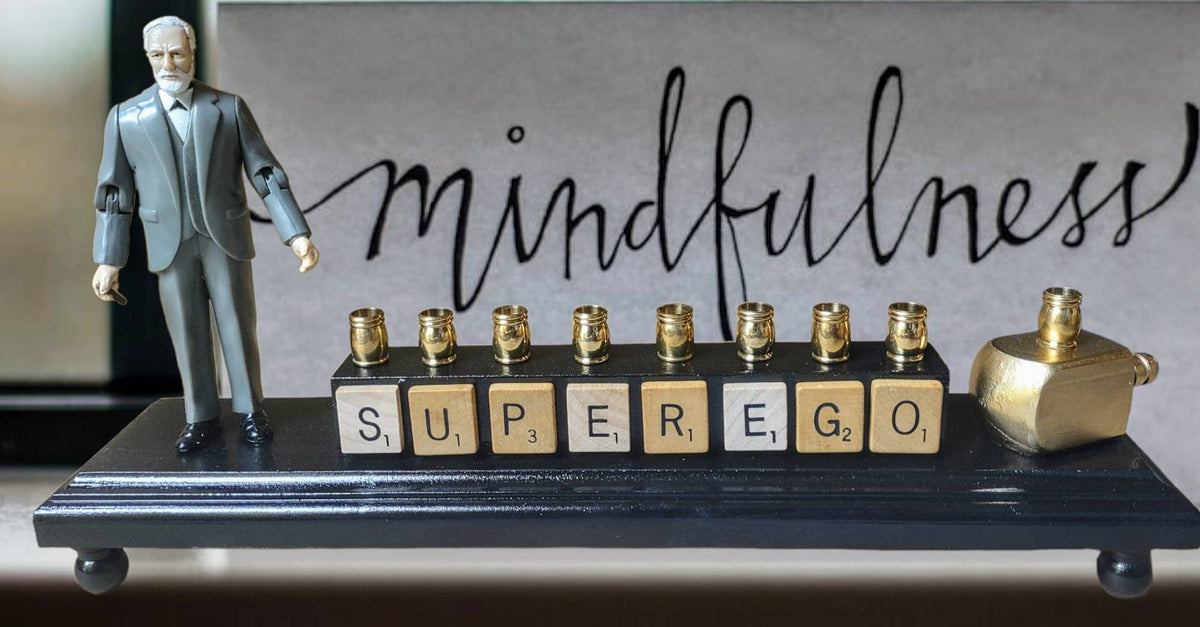 Sigmund Freud "SuperEgo" Menorah