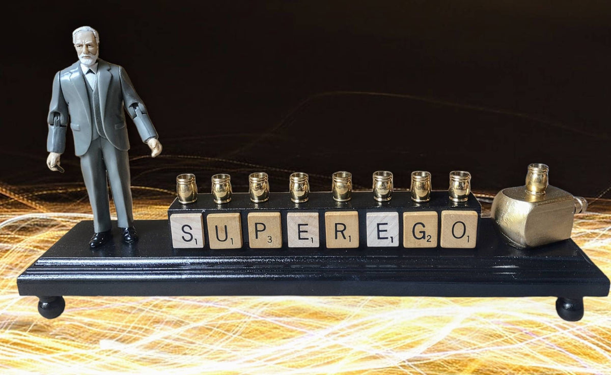 Sigmund Freud "SuperEgo" Menorah