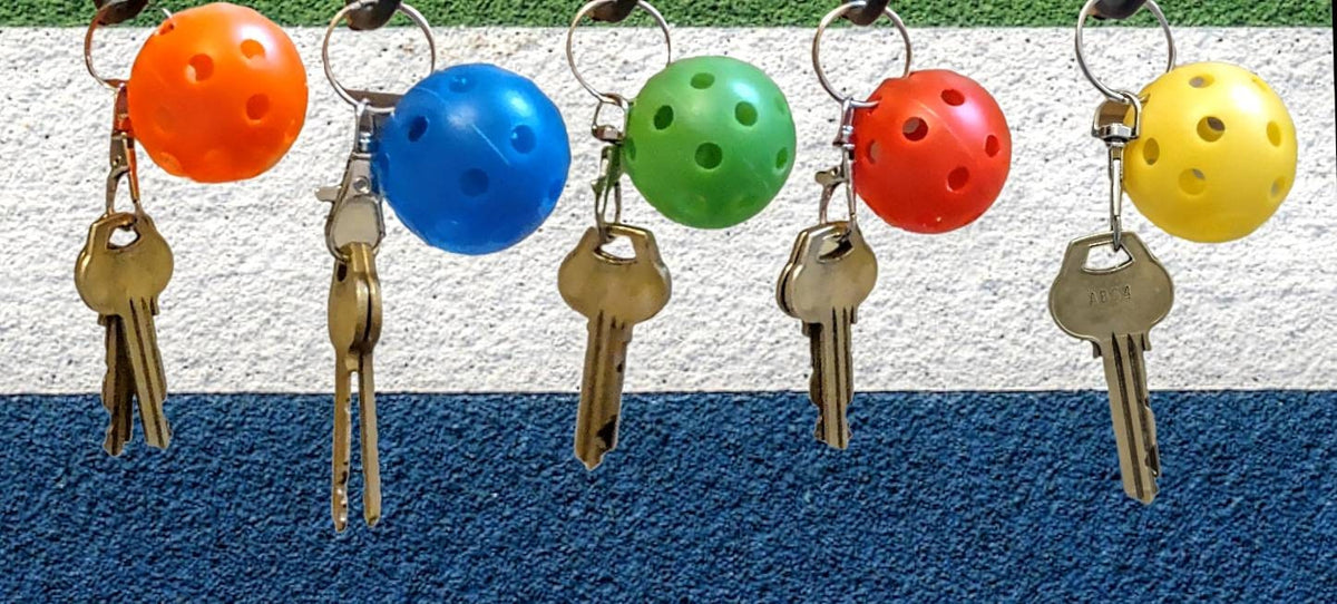 Pickleball Keychain