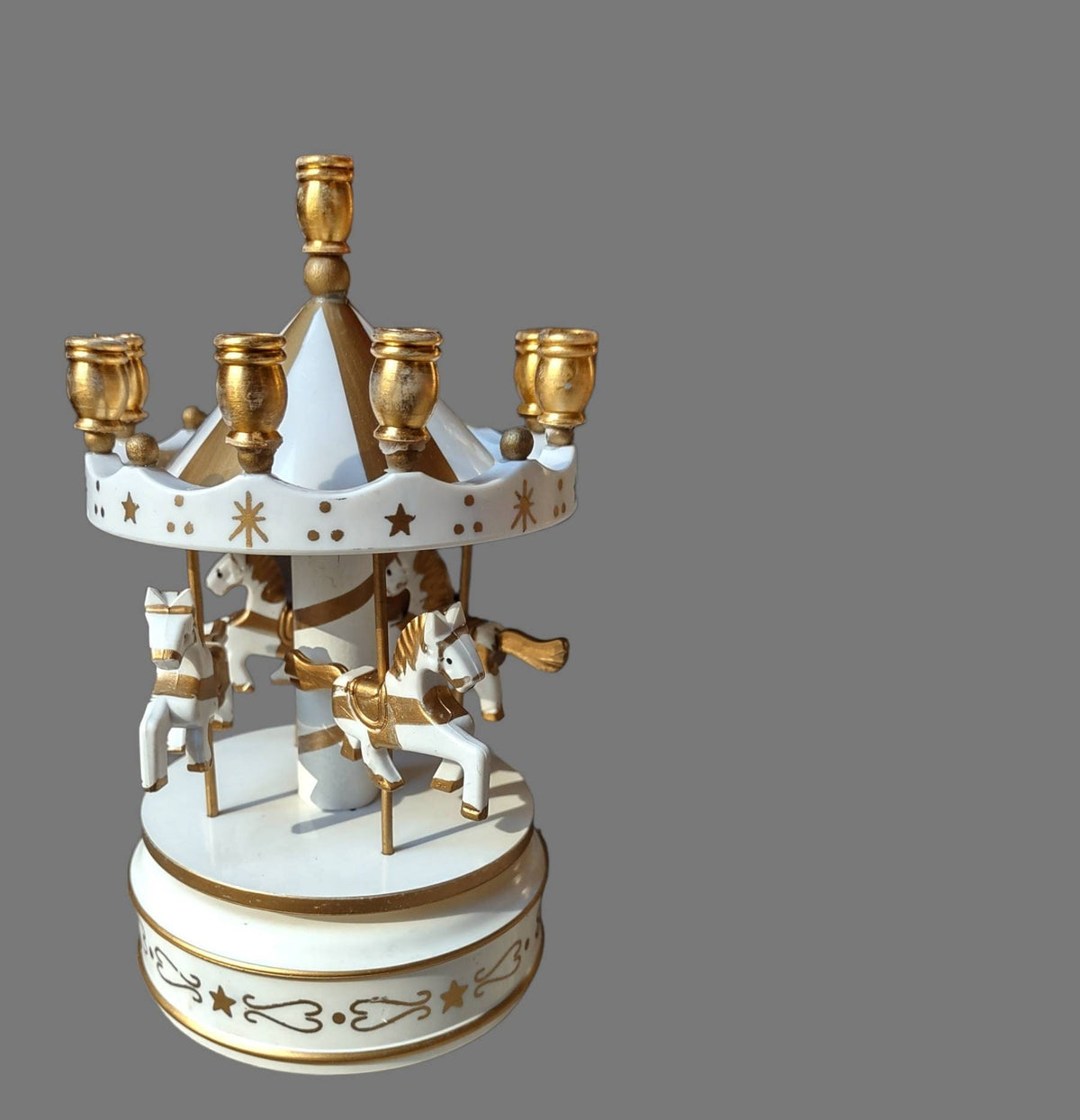 Carousel Music Box Menorah