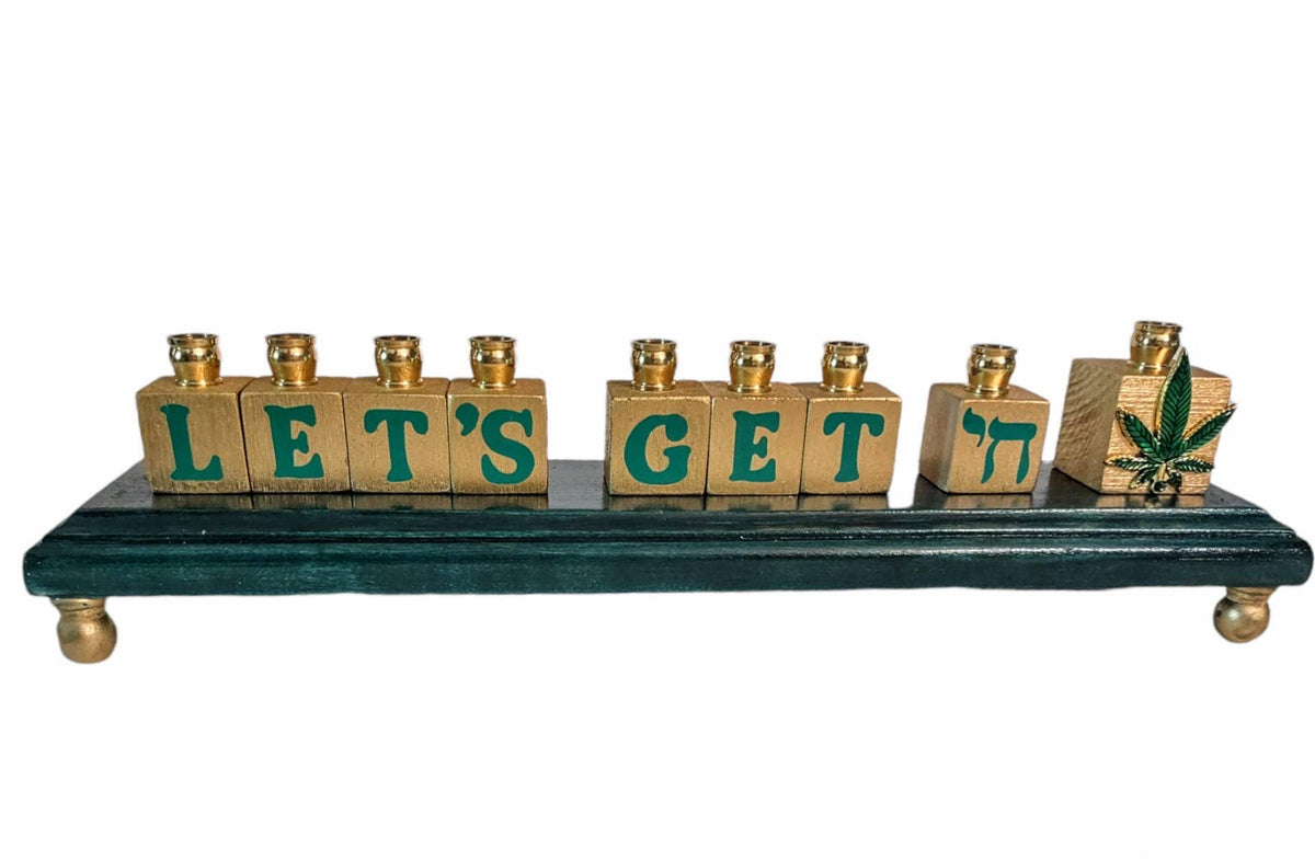 Cannabis Menorah