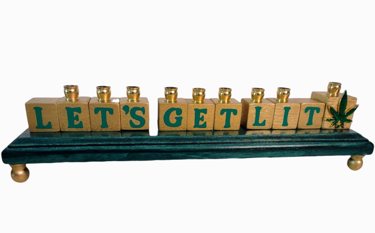 Cannabis Menorah